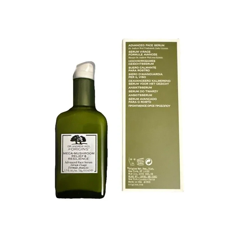 Origins Dr. Andrew Weil Mega-Mushroom Relief Resilience Advance serum 1.7 oz $92